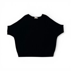 The Reset wool black Top
